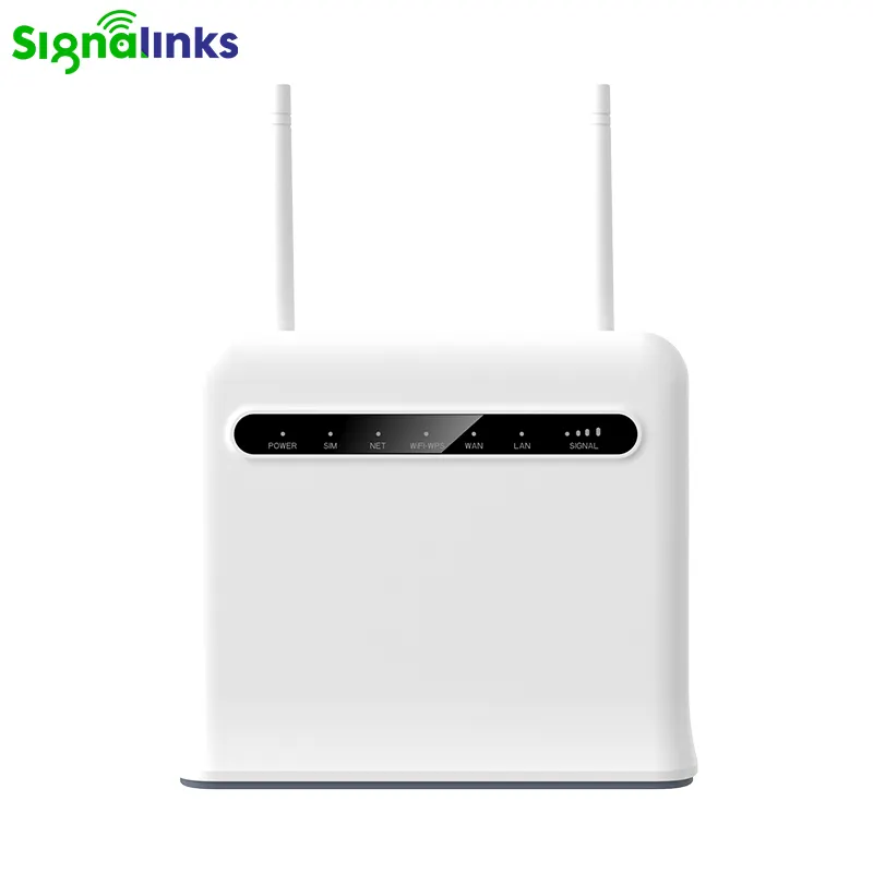 Signalinks tốt Tốc độ truy cập internet 4G/5G Router sl8563 Wifi 6 SMA ăng-ten bên ngoài 5g router với khe cắm thẻ Sim