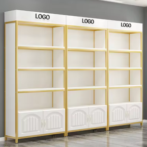 Exhibidor de Lujo Personalizado para Salón de Belleza, Estante de Exhibición para Cosméticos, Mueble de Exhibición para Tienda de Cosméticos - Product Image 6