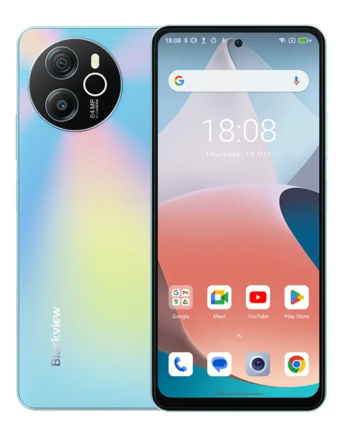 Blackview SHARK 8 4G Smartphone Android13 Helio G99 16GB 256GB 6.78 pouces 2.4K Affichage 64MP Téléphone portable NFC Téléphones mobiles