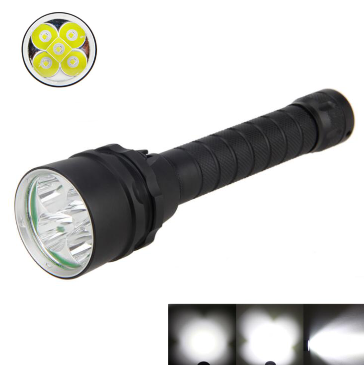 5000 Lumens Diving Flashlight IP68 Under