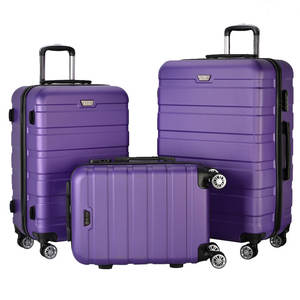 Valise à bagages Trolley légère et personnalisable de marque Bagages d'embarquement à bord Sac de voyage Abs <span class=keywords><strong>incassable</strong></span> Ensemble de bagages à main - Product Image 2