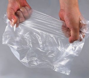 Sac en PE-HD PE-BD pour t-shirt avec poignée de gilet Sacs en plastique pour emballage de fruits et légumes de supermarché - Product Image 1