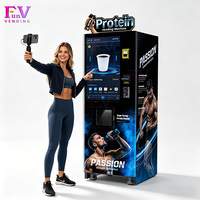 Machine à protéines intelligente en libre-service, mélangeur commercial entièrement automatisé pour salle de sport en libre-service 24h/24