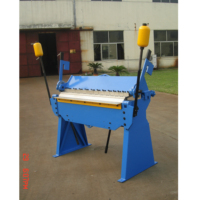 Machine à cintrer manuelle Senmo W2.5X1220, vente chaude, frein à main robuste, pour le pliage de tôles métalliques