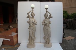 Scultura ad <span class=keywords><strong>angolo</strong></span> a grandezza naturale scultura in resina in fibra di vetro modello artistico - Product Image 4