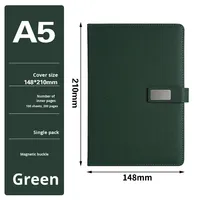 Ensemble de cahiers d'affaires avec logo personnalisé haut de gamme avec ensemble de papeterie épaissi pour bloc-notes A5
