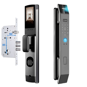 Serrure intelligente en alliage d'aluminium DF14 avec stockage cloud, reconnaissance faciale, empreinte digitale, carte, mot <span class=keywords><strong>de</strong></span> <span class=keywords><strong>passe</strong></span>, application Tuya, caméra intégrée, Wi-Fi, Grade C - Product Image 4