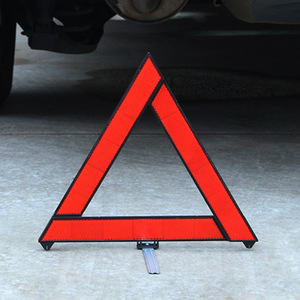 Señal de Advertencia Triangular Jianyan de Alta Intensidad Reflectante para Montaje en Suelo para Seguridad Vehicular - Product Image 5