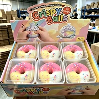 Crispy Squishy Craft Collectible Slow Rising Stress Relief Squeeze Decor Gift for Holiday Display and Collection