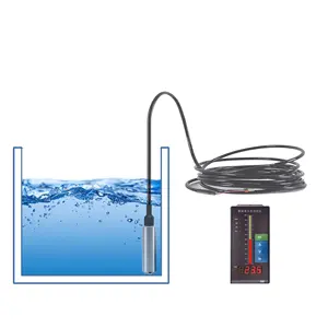 ESMWLPS उच्च परिशुद्धता इनपुट प्रकार पानी की टंकी स्तर सेंसर, 3m 5m 7m 10m के साथ औद्योगिक नियंत्रण तरल स्तर का पता लगाने जांच