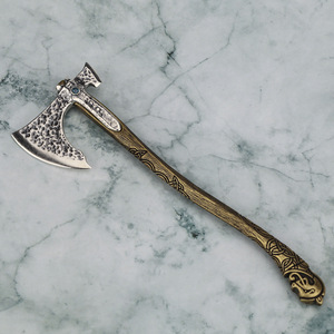 Leviathan Battle Axe VJ15 <span class=keywords><strong>God</strong></span> Metal <span class=keywords><strong>War</strong></span> axe Hatchet alla moda ornamenti in lega da uomo per regali Festival - Product Image 4