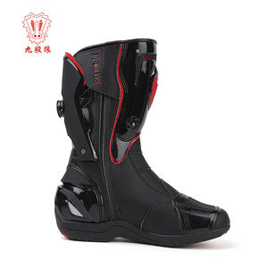 <span class=keywords><strong>Stivali</strong></span> <span class=keywords><strong>da</strong></span> Moto <span class=keywords><strong>da</strong></span> Avventura con Logo Personalizzato Protettivi <span class=keywords><strong>in</strong></span> <span class=keywords><strong>Pelle</strong></span> <span class=keywords><strong>da</strong></span> Corsa per Uomo - Product Image 6