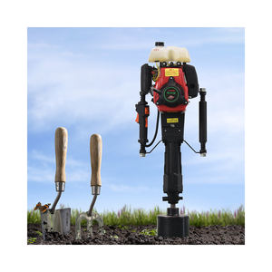 고출력 포스트 노커 가스 구동 울타리 포스트 드라이버/용 가솔린 가솔린 말뚝 박기 해머 기계 - Product Image 4
