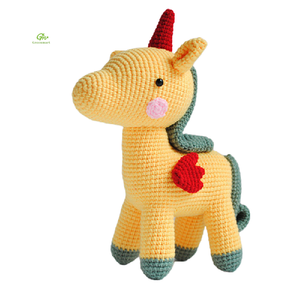 Greenmart Home Decor regali personalizzati Cutecustom <span class=keywords><strong>peluche</strong></span> fatto a mano unicorno Crochet Toys S Low Moq Custom Plushie - Product Image 1