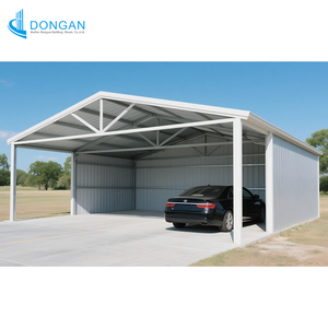 Phổ biến di động sẵn sàng thực hiện kháng gió Modular thép kim loại bãi đậu xe nhà để xe xe đổ carport - Product Image 3