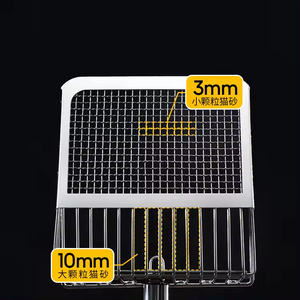 Nuevo diseño personalizado, nuevo diseño Push Pull, nunca absorbe olores, pala para arena para mascotas de acero inoxidable, pala para arena para gatitos - Product Image 6