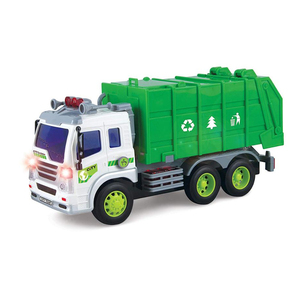 Camión <span class=keywords><strong>de</strong></span> <span class=keywords><strong>Basura</strong></span> <span class=keywords><strong>de</strong></span> <span class=keywords><strong>Juguete</strong></span> a Fricción con Luces y Sonidos - Product Image 1