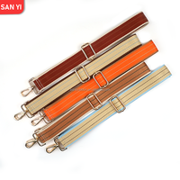 Sangle en polyester réglable de 38 mm pour sac, bandoulière de haute qualité, sangle jacquard à rayures, bandoulière pour sac bandoulière