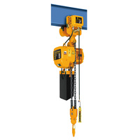 Palans électriques à chaîne mobiles sur rail de haute qualité, 1 tonne, 2 tonnes, 3 tonnes, prix abordable, directement de l'usine