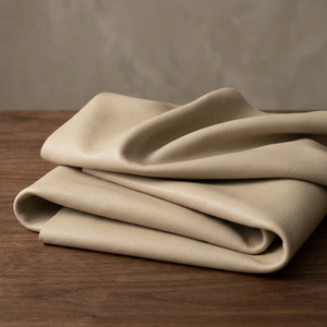Cuir pleine fleur gaufré effet plissé en peau de vache et d'autruche polie, résistant au vent, de haute qualité, pour accessoires de décoration intérieure - BS International - Product Image 1