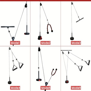 Ensemble de système de <span class=keywords><strong>poulie</strong></span> de <span class=keywords><strong>corde</strong></span> de vente chaude ensemble de système de <span class=keywords><strong>poulie</strong></span> de <span class=keywords><strong>corde</strong></span> d'attachement de pulldown de gymnastique à domicile - Product Image 5