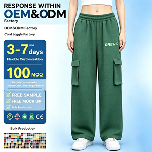 <span class=keywords><strong>Pantaloni</strong></span> da Uomo XL Antirughe <span class=keywords><strong>con</strong></span> Stampa Waffle Verde, Tasche Grandi, Stile High Street, Vestibilità Larga e Dritta, Vita Elastica, Antipiega - Product Image 1