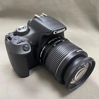 Appareil photo reflex numérique EOS 2000D/Rebel T7 avec objectif 18-55 mm, capteur CMOS APS-C 24,1 MP, vidéo Full HD, écran 2 pouces, carte SD, appareil photo pas cher