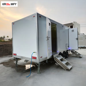 2026 New Durable Steel <b>Portable</b> Public Use Luxury Bathroom Restroom <b>Toilets</b> <b>Toilet</b> Trailer for Parks - Product Image 4