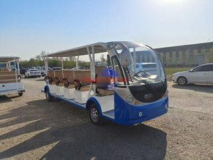 Bus touristique électrique 14 places de qualité supérieure, alimenté par batterie, avec climatisation, idéal pour la ville et les écoles - Product Image 3