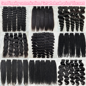 Lot de <span class=keywords><strong>Cheveux</strong></span> Naturels 15A Double Drawn Body Wave pour Femmes, <span class=keywords><strong>Cheveux</strong></span> Humains Bruts Alignés dans le Sens de la Cuticule, Vente en Gros, Fournisseur de <span class=keywords><strong>Cheveux</strong></span> Vierges - Product Image 5
