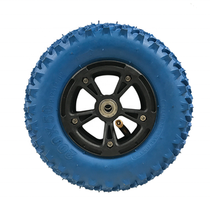 Roues pneumatiques tout-terrain de 8 pouces, couleur bleue, planche à roulettes électrique, poussette, Scooter, pneu gonflable en caoutchouc - Product Image 4