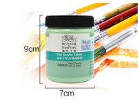 Bview Art Winsor & Newton bouteille de 300ml 60 couleurs différentes couleur acrylique professionnelle pour la peinture d'artiste