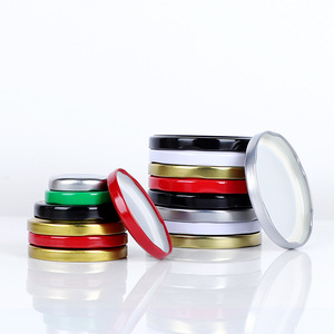 Capsules métalliques de haute qualité 38mm 43mm 48mm 53mm 58mm 63mm 70mm 82mm 89mm en fer blanc à visser pour bocaux de conserve - Product Image 3