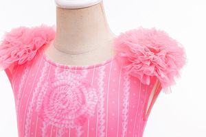 Glinda rosa principessa ragazze film 'cattivo' vestito Cosplay di Halloween con accessori per festa di compleanno per bambini e carnevale - Product Image 3