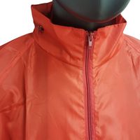 Jas Hujan Unisex Murah, Ringan, Mudah Dibawa, Anti Air, dengan Tudung Tersembunyi, Jaket Windbreaker Promosi