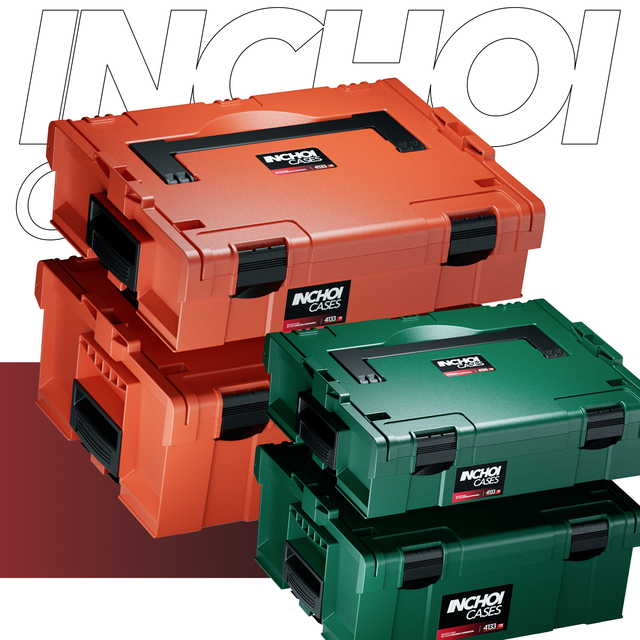 Heavy Duty Tool Storage Box Outdoor Camping Portable Combination Stackable Hardware Tool Box Plastic Case