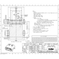 GGDX Neuf et Original 1054500101 Prise E/S USB blindée, Type C, à angle droit, Liste BOM complète