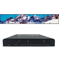 Répartiteur Créatif Ultra-Clair 4K60Hz 1x3 1x4 pour Affichage Multi-Écrans Point-à-Point Sans Étirement, Champ de Vision Étendu Immersif 15m
