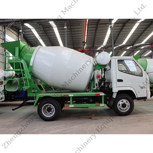 Fabrik preis 3, 5 m3 Kippt rommel Zement <span class=keywords><strong>Beton</strong></span> misch behälter Anhänger Betonmischer mit Trommel - Product Image 4
