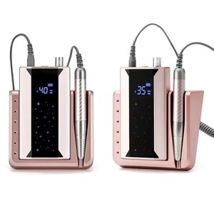 40000RPM Manicure Tool with Handle Long-Lasting Battery for <b>Nail</b> Art 85W Brushless <b>Nail</b> Drill Machine Portable - Product Image 1