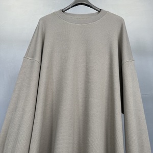 Custom 100% Cotton Men Waffle <strong>Long</strong> Sleeve Streetwear T Shirt Heavy Weight Thermal Waffle T-shirt Crew Neck Casual <strong>Jumper</strong> Men - Product Image 4