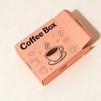 Boîte d'emballage alimentaire en carton recyclable pour grains de café, poudre, capsules – Boîte d'emballage de café très demandée, conception personnalisée