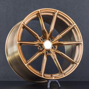 DJJ Roues forgées sur mesure 19 20 21 pouces pour <span class=keywords><strong>Porsche</strong></span> Série <span class=keywords><strong>911</strong></span> Guide de roue Turbo S 991 GT3 RS <span class=keywords><strong>Carrera</strong></span> <span class=keywords><strong>930</strong></span> Aluminium Bronze - Product Image 1