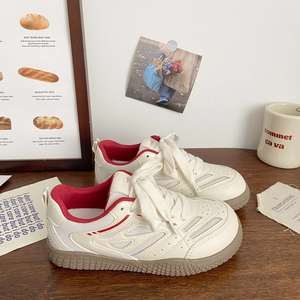 2026 New Niche Women Casual Shoes, Autumn Breathable Mesh Hiking Board Shoes, Soft <b>Sole</b> Lightweight White Sneakers - Product Image 6