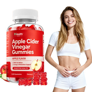 Gummies ACV certifiées GMP aux États-Unis, Vinaigre de cidre de pomme biologique avec la mère 2000mg, Keto B12, Détox, Métabolisme, Perte de poids, Végétalien - Product Image 1