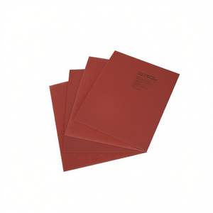 Feuille de papier abrasif en corindon 230x280 mm, grain 60, pour disques de ponçage - Product Image 2