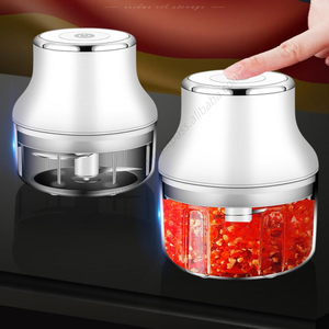 Vente en gros Syh223 Mini hachoir à ail portable sans fil, machine à broyer la viande et les légumes - Product Image 5