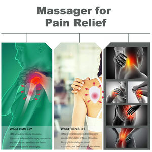 उन्नत डिजिटल दसियों चिकित्सा मशीन-पूर्ण शरीर दर्द चिकित्सा के लिए टचस्क्रीन इंटरफ़ेस के साथ दोहरी चैनल - Product Image 3