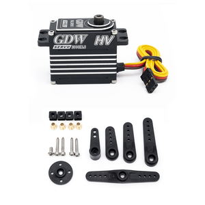 GDW BLS890HV 20KG HV Digital sin Escobillas 8.4V con Carcasa Metálica y Engranajes de Acero para Aplicaciones de Helicópteros RC y Robots - Product Image 2