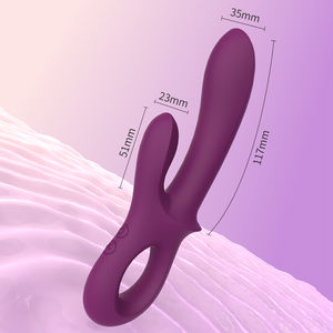 Wiederaufladbarer Täglich Wasserdichter Silikon Erwachsenen <span class=keywords><strong>Sex</strong></span> Spielzeug Vibrator für Frauen - Product Image 4